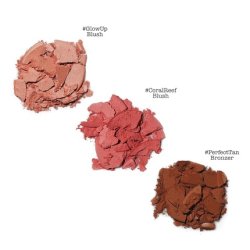 theBalm Voyage Tropics Powder Trio with 2 Blushes and 1 Bronzer
