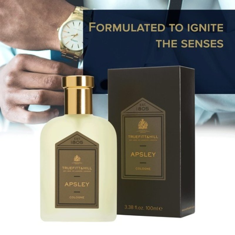 Truefitt & Hill Apsley Cologne 3.38 Ounces