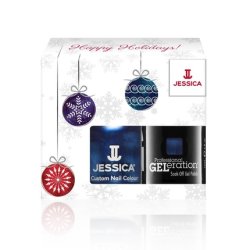 Jessica Winter Set Custom Colors Nail Polish Light Up The Sky - 148 Ml & 15 Ml