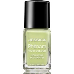 Jessica Phenom Vivid Colour Nail Polish Long-lasting Gel-like Nail Polish without UV Lights Pistachio 14ml