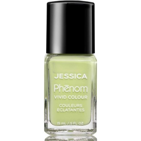 Jessica Phenom Vivid Colour Nail Polish Long-lasting Gel-like Nail Polish without UV Lights Pistachio 14ml