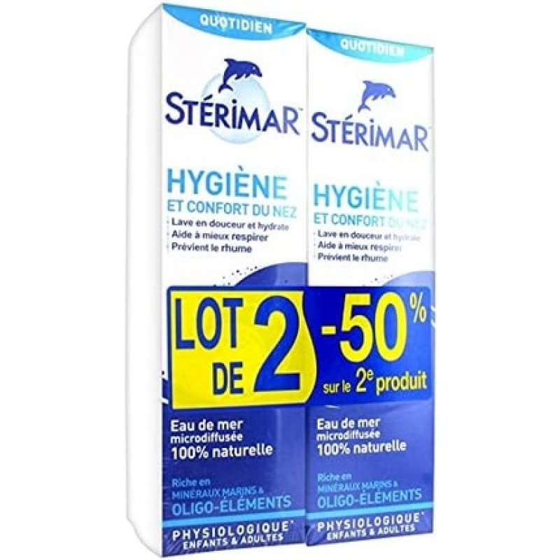 Sterimar Nasal Hygiene and Comfort 100ml - Pack of 2