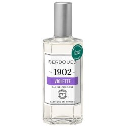 Berdoues 1902 Violet Eau de Cologne Floral Scent Made in France Spray Fragrance for Men and Women with Violet Lilac