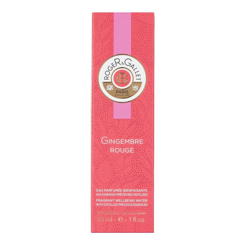 Roger&Gallet GINGEMBRE ROUGE Eau Parfumée Bienfaisante 30 ml