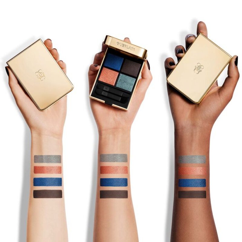 Guerlain Ombres G eye shadow 360 Mystic Peacock Matte, Metallic, Pearl, Satin