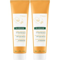 Klorane Hair Removal Cream with Sweet Almond 150ml - Pack of 2