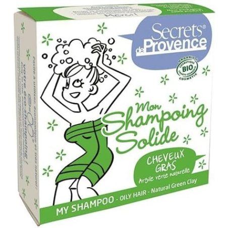 Secrets de Provence Solid Shampoo for Oily Hair 85g