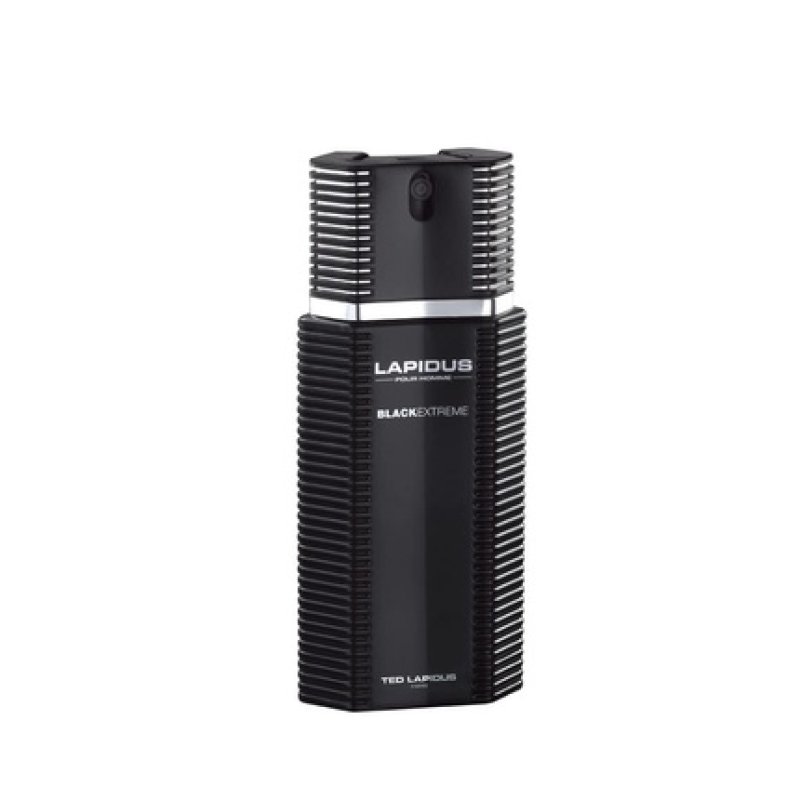 Ted Lapidus Lapidus Pour Homme Black Extreme Eau de Toilette Spray for Men 3.4 Ounce