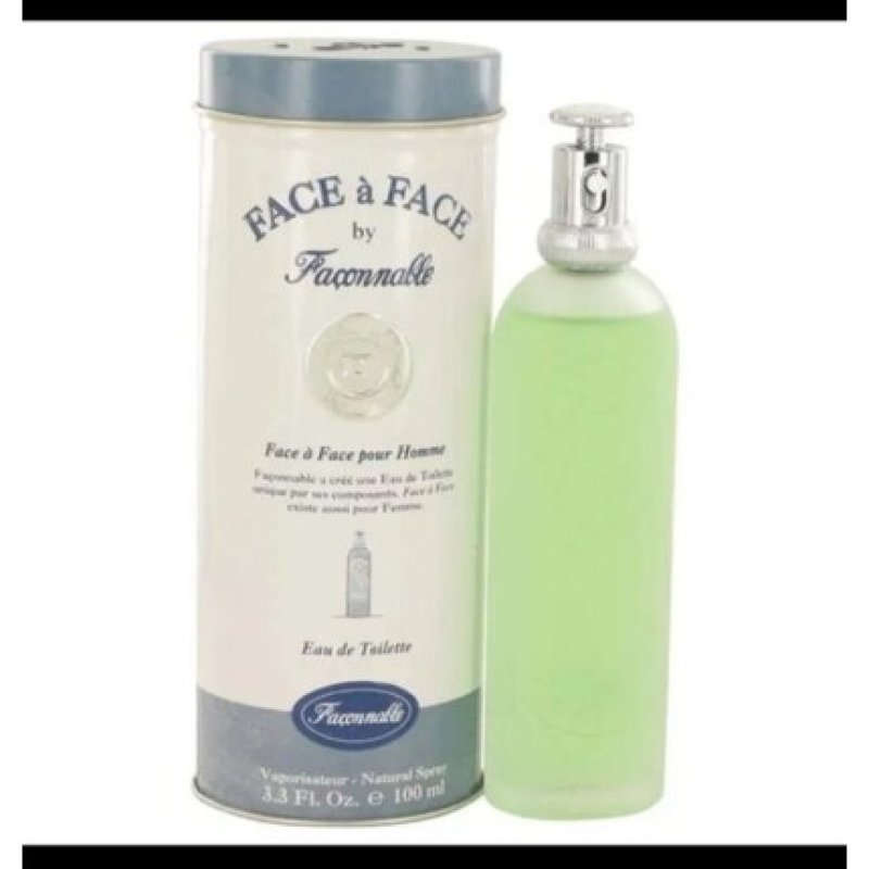 Face a Face by Faconnable EDT 3.3 Ounces 100ml Spray for Men Rare Edition New