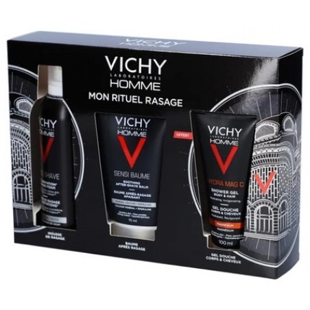Vichy Homme My Shaving Ritual with Three Essential Elements