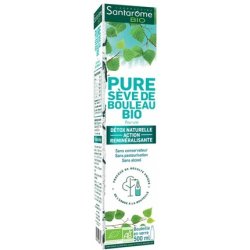 Santarome Organic Birch Juice 500ml Certified Organic Food Supplement