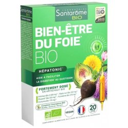 Santarome Organic Liver Wellbeing 20 Vials