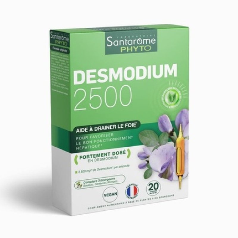 Desmodium 2500 Dietary Supplement for Liver Detoxification