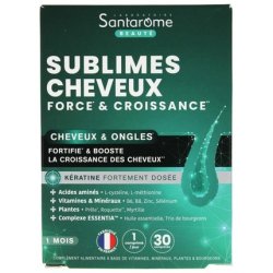 Santarome Sublimes Hair Strength & Growth 30 Tablets Nourishing Treatment