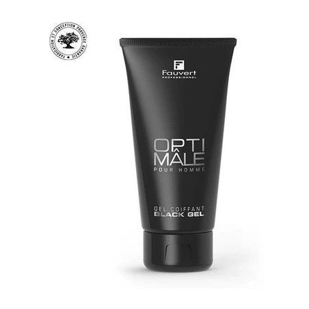 Fauvert Optimal Black Gel 150ml - Professional Hair Gel