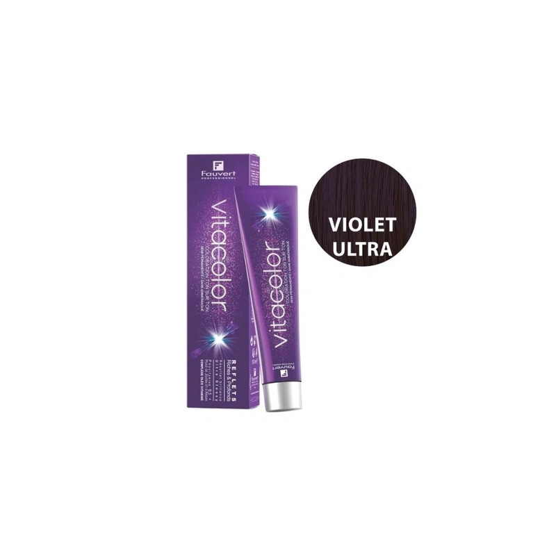 Fauvert Vitacolor Gloss Tone On Tone Hair Color R/226 Ultra Violet - 100ml