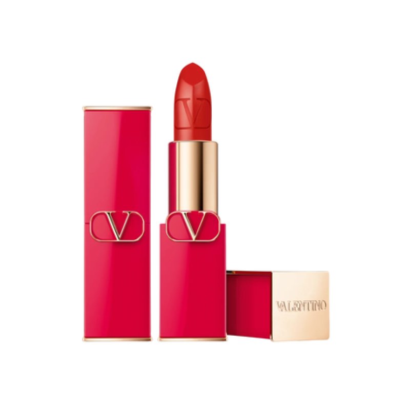 Valentino Rosso Satin Finish Cream Lipstick 209a Refillable - 35 Grams