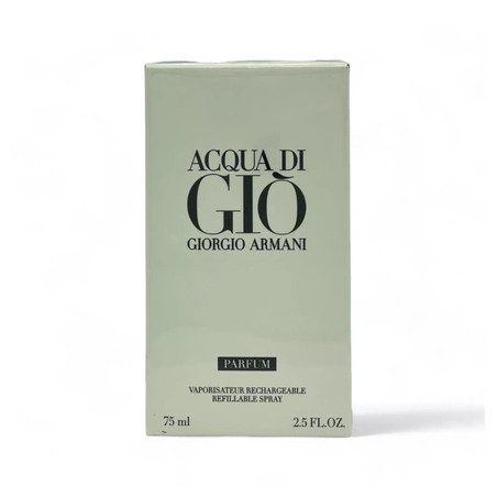 Giorgio Armani Acqua Di Gio Parfum Refillable For Men - 75ml 2.5 Oz