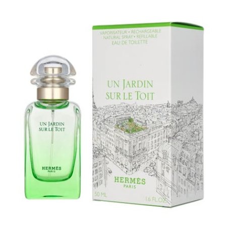 Hermes Un Jardin Sur Le Toit Eau De Toilette Spray Refillable 50 Milliliters