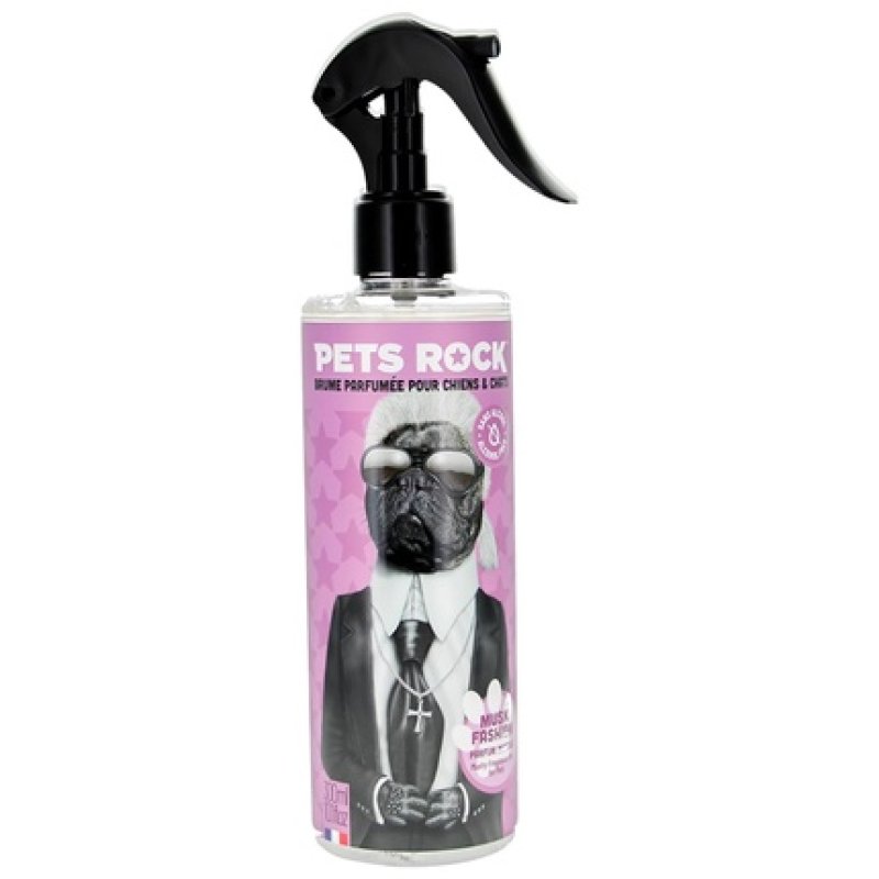 Pets Rock Musk Fashion Fragrance Spray for Dogs and Cats 300ml