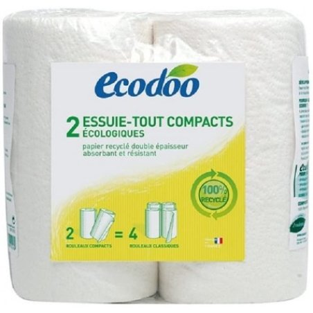 Ecodoo Recycled Kitchen Paper 2 Pack - 300g