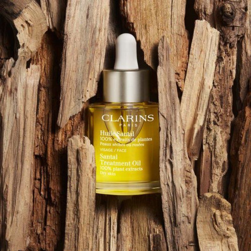 Clarins Santal Face Treatment Oil for Dry or Extra Dry Skin 40ml