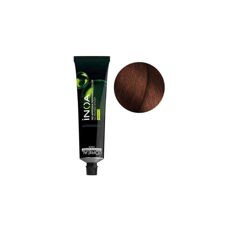 L'Oreal Professionnel Inoa Vegan Ammonia-Free Hair Color 60ml 6.35 Dark Golden Mahogany Blonde