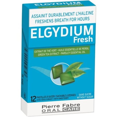 Elgydium Fresh Lozenges 12 Count