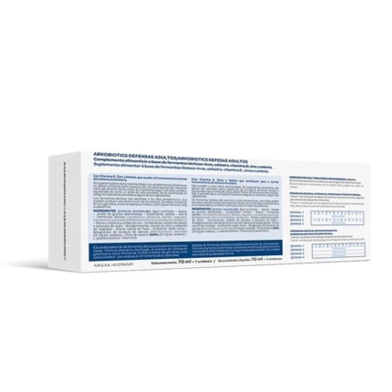 Arkobiotics Defensas 7 Vials for Adults