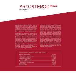 Arkopharma Arkosterol Plus Red Rice Yeast and Q10 Natural Cholesterol Control 30 Capsules
