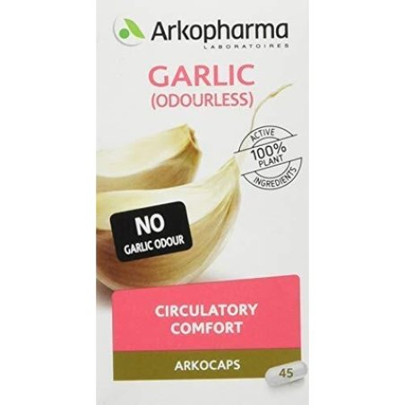 Arkopharma Garlic Arkocapsule Dietary Supplement 45 Capsules