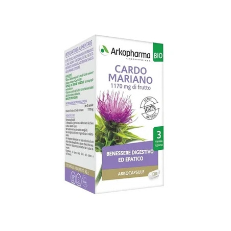 Arkopharma Cardo Mariano Bio Dietary Supplement 130 Capsules