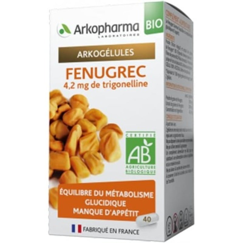 ARKOGÉLULES® Fenugrec - 40 gél. 6