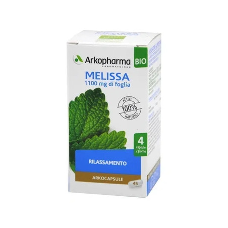 Arkopharma Bio Melissa 45 Capsules - Herbal Dietary Supplement