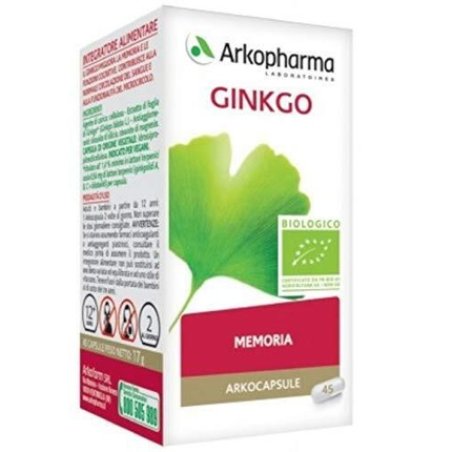 Arkocapsule Gingko Bio 45 Capsules