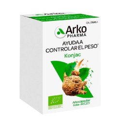 Arkopharma Arkocaps Glucomannan 80 Capsules - Dietary Supplement For Weight Management