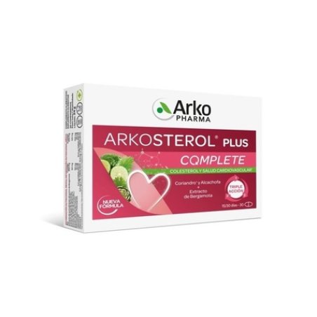 Arkopharma Arkosterol Plus Complete - 30 Capsules For Cholesterol Management