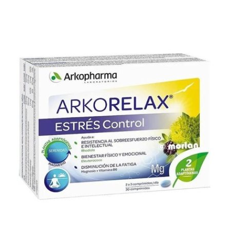 Arkopharma Arkorelax Stress Control 30 Tablets