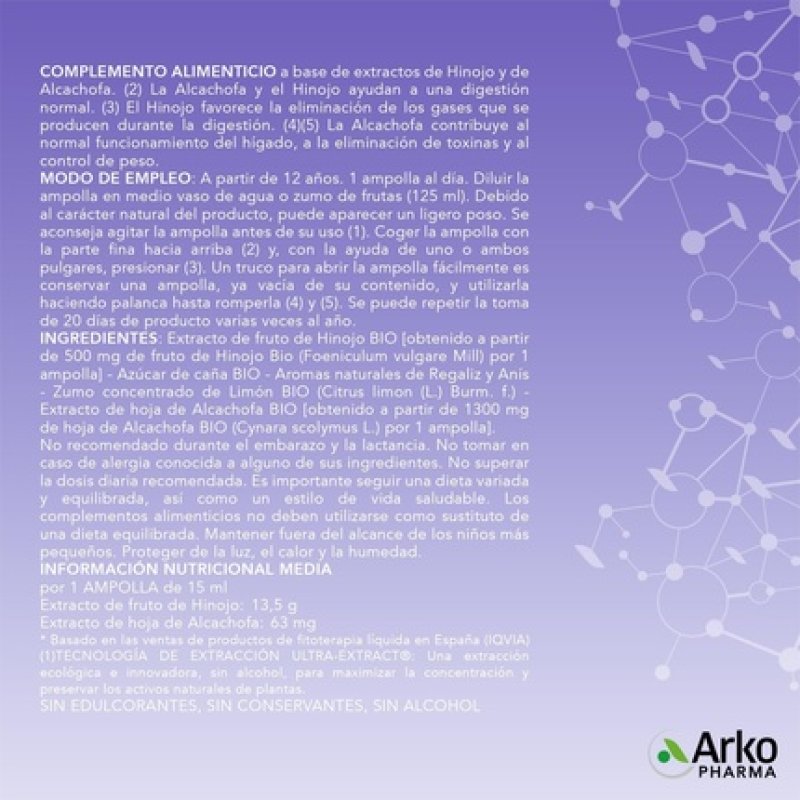 Arkofluido Orthosiphon 20 Ampoules