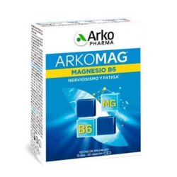 Arkopharma Arkomag Magnesium B6 30 Capsules - Essential Mineral Supplement
