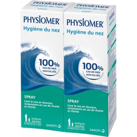 Physiomer Nasal Hygiene Spray 135ml - Pack of 2