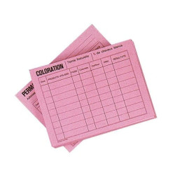 Sibel 50 Color And Perm Sheets Pink 1