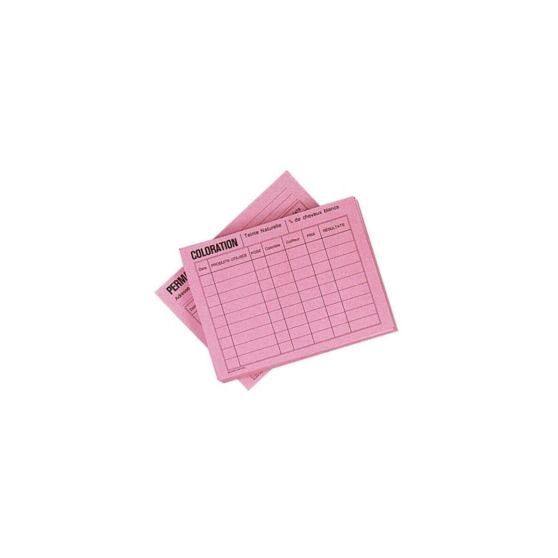 Sibel 50 Color And Perm Sheets Pink 1