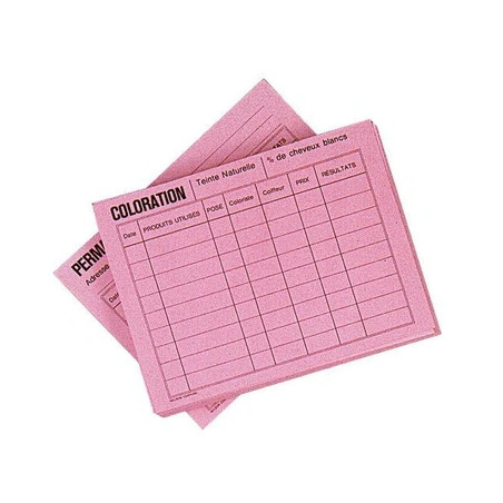 Sibel 50 Color And Perm Sheets Pink 1