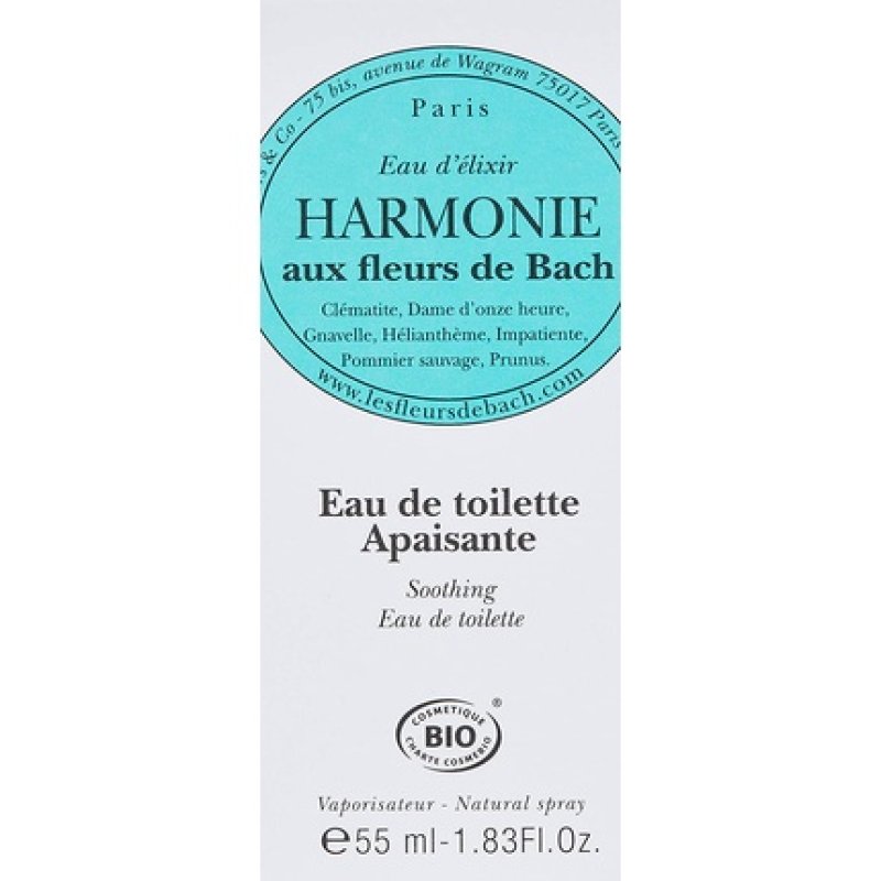 LES FLEURS DE BACH LFB Eau Elixir Harmonie 55ml