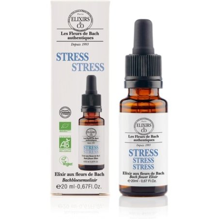 Stress Floral Elixir 20ml - Elixirs & Co - Bach Flower Complexes