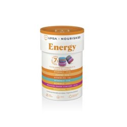 Upsa Upsa Nourished Energy 7-In-1 - Dietary Supplement For Energy & Nervous System, 30 Gummies