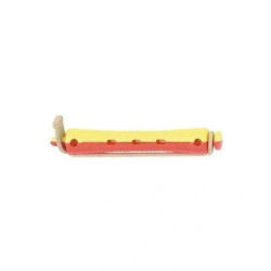 Shophair Shop Hair Curlers Red/Yellow Short