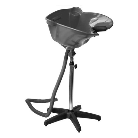 Shophair Noumea Black Shampoo Basin On Stand