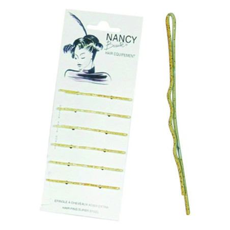 Shophair Kifix Hair Clips 6.5cm Gold Pack Of 6